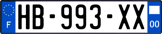 HB-993-XX