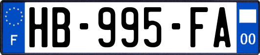 HB-995-FA