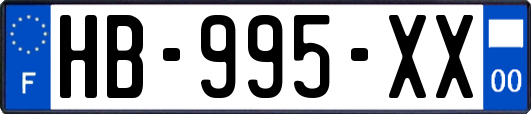 HB-995-XX