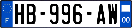 HB-996-AW