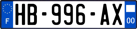 HB-996-AX