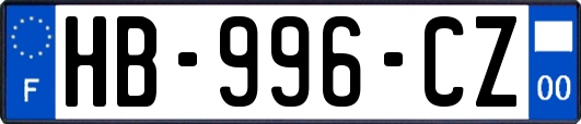 HB-996-CZ