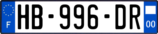 HB-996-DR