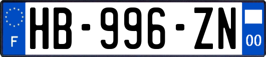 HB-996-ZN