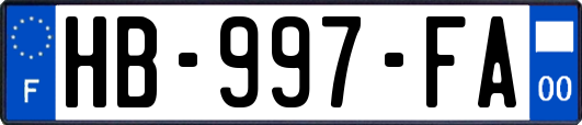 HB-997-FA