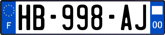 HB-998-AJ