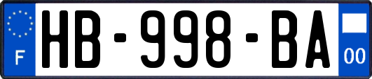 HB-998-BA