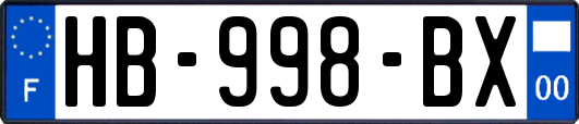 HB-998-BX