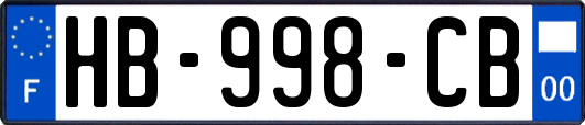 HB-998-CB