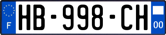 HB-998-CH