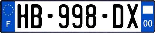 HB-998-DX