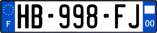 HB-998-FJ