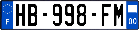 HB-998-FM