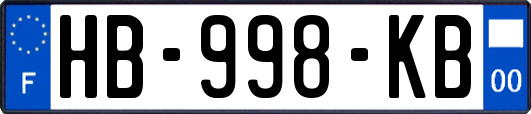 HB-998-KB