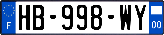 HB-998-WY