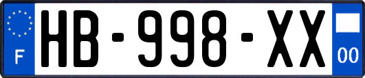 HB-998-XX