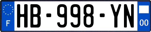 HB-998-YN