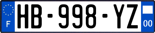 HB-998-YZ