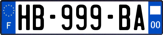 HB-999-BA