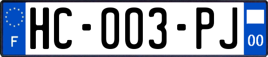 HC-003-PJ