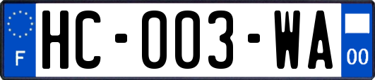 HC-003-WA