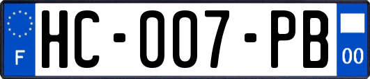 HC-007-PB