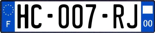 HC-007-RJ