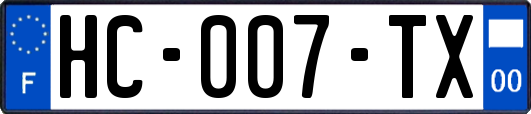 HC-007-TX