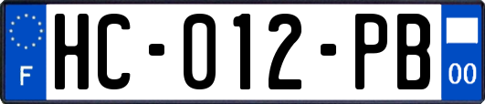 HC-012-PB