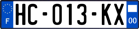 HC-013-KX
