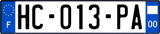 HC-013-PA
