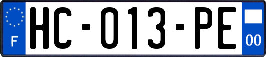 HC-013-PE
