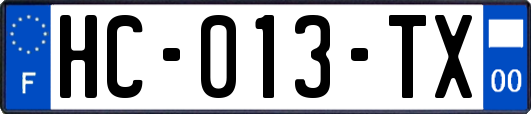 HC-013-TX
