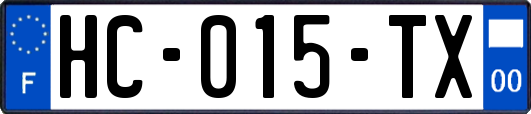 HC-015-TX