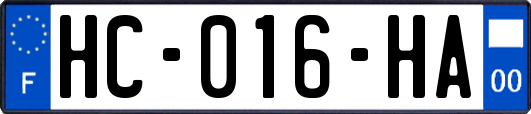 HC-016-HA