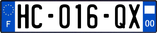 HC-016-QX