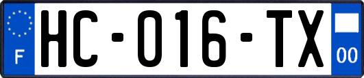 HC-016-TX