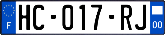 HC-017-RJ