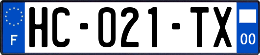HC-021-TX