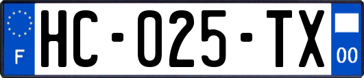 HC-025-TX