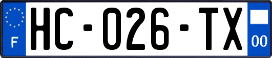 HC-026-TX
