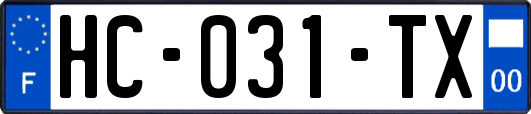 HC-031-TX