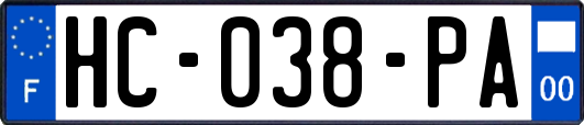 HC-038-PA