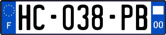 HC-038-PB
