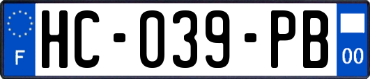 HC-039-PB