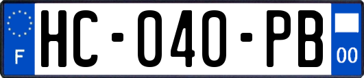 HC-040-PB