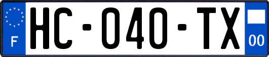 HC-040-TX
