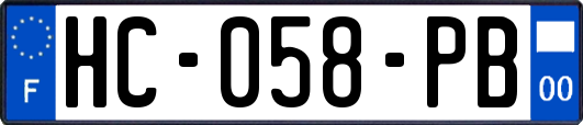 HC-058-PB