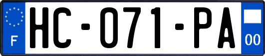 HC-071-PA