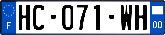 HC-071-WH